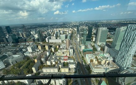 Widok w kierunku północnej części miasta