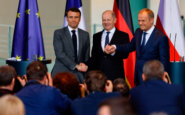 Donald Tusk pomógł przełamać spór między Emmanuelem Macronem i Olafem Scholzem o strategię Europy wo