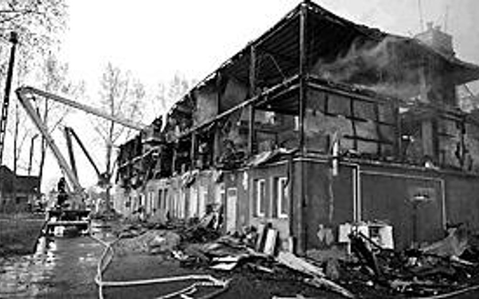 23 osoby zginęły w wyniku pożaru hotelu socjalnego w Kamieniu Pomorskim