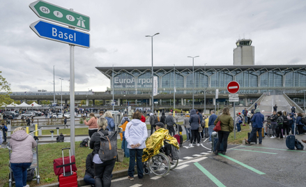 Lotnisko EuroAirport Bazylea-Miluza-Fryburg zawiesiło wszystkie loty ze względów bezpieczeństwa