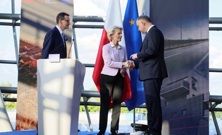 Mateusz Morawiecki, Ursula von der Leyen, Andrzej Duda