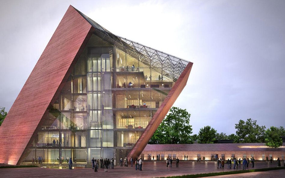 Wizualizacja Muzeum II Wojny Światowej