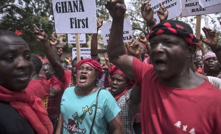 Mieszkańcy Ghany obawiają się współpracy wojskowej z USA