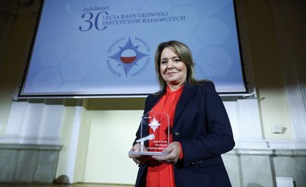 Kierownik redakcji programu informacyjnego Wiadomości TVP1 Danuta Holecka, wrzesień 2022