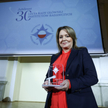 Kierownik redakcji programu informacyjnego Wiadomości TVP1 Danuta Holecka, wrzesień 2022