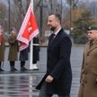 Szef MON Władysław Kosiniak-Kamysz  i szef Sztabu Generalnego WP gen. Wiesław Kukuła  podczas odpraw
