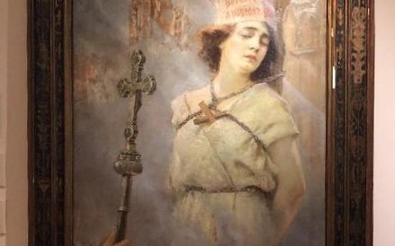 Jan Styka "Joanna d'Arc"