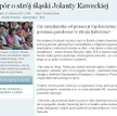 Na głowie kwietny ma wianek, w ręku zielony... folderek