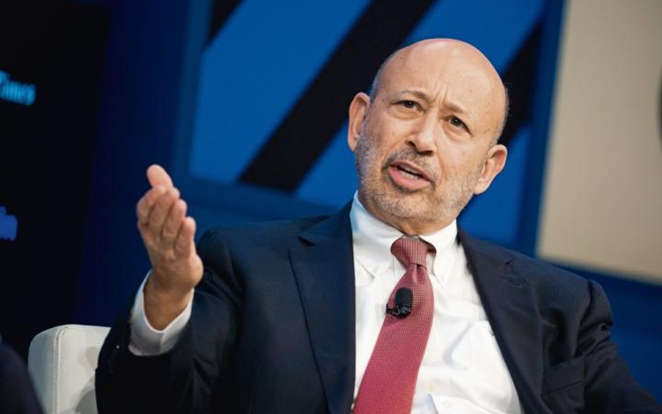 Sukces świętuje Goldman Sachs i jego prezes Lloyd Blankfein. Akcje banku w ciągu miesiąca, jaki upły