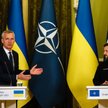 Sekretarz generalny NATO Jens Stoltenberg w Kijowie