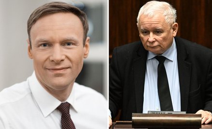 Marcin Mastalerek i Jarosław Kaczyński