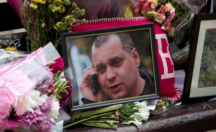 Marsz milczenia w Harlow po zamordowaniu Polaka