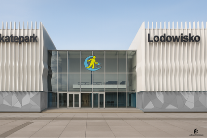 Oprócz skateparku i lodowiska powstanie także sala uniwersalna lub siłownia, magazyny sprzętu sporto