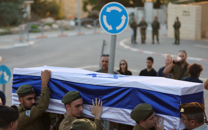 Pogrzeb ofiary walk z Hamasem