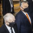 Jarosław Kaczyński i Viktor Orbán w czasie „Warsaw Summit”
