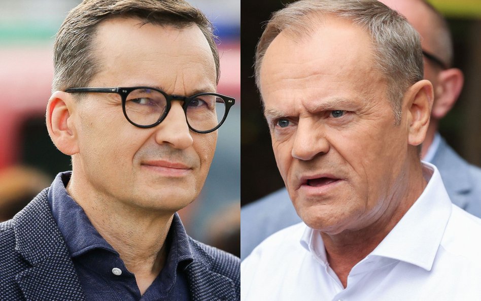 Były premier Donald Tusk mówił o roli obecnego premiera Mateusza Morawieckiego w podniesieniu wieku 