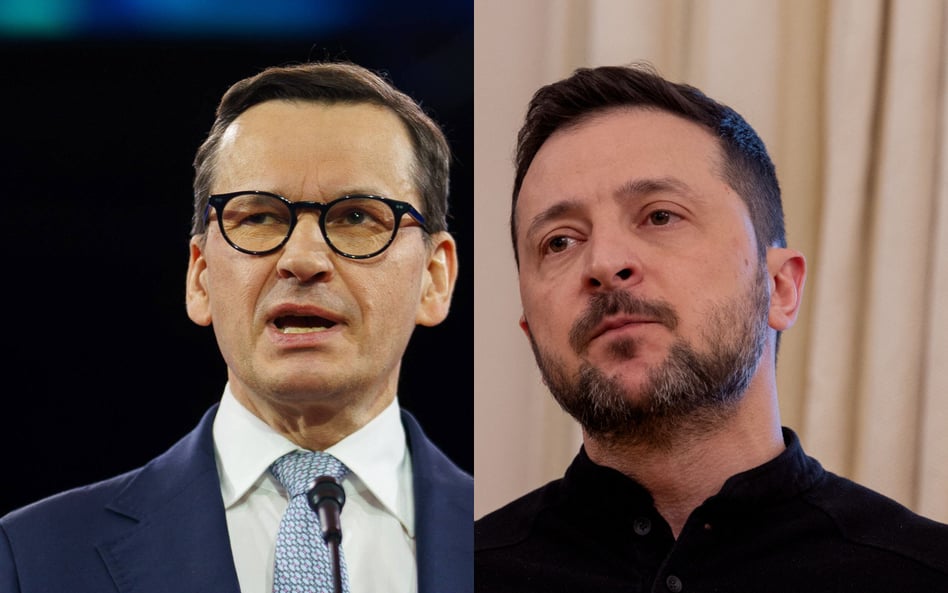 Były premier Mateusz Morawiecki ocenił, że prezydent Ukrainy Wołodymyr Zełenski popełnił błędy