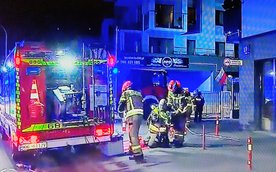 W akcji gaśniczej brało udział ponad 30 strażaków