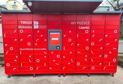 Książkomaty działają już w innych dzielnicach, m.in. na Bemowie