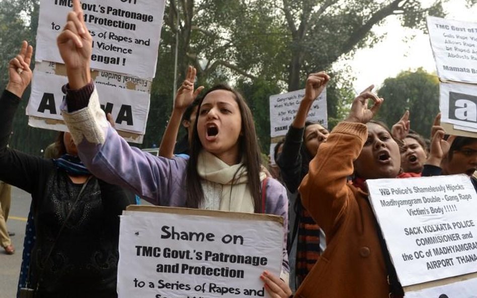 W Indiach trwają protesty przeciwko nasilającym się przestępstwom seksualnym wobec kobiet