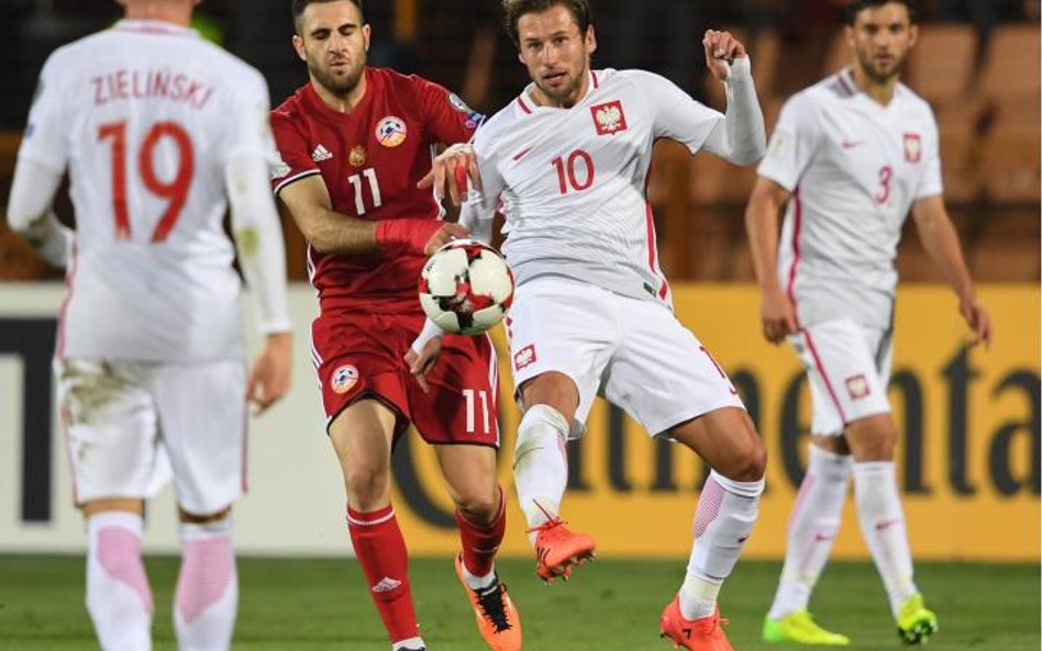 Grzegorz Krychowiak w dobrej formie był kluczowym piłkarzem reprezentacji Polski
