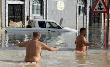 Powódź stulecia w Hiszpanii. Pięć osób nie żyje