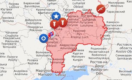 Strzały na granicy Ukrainy z Rosją