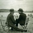 Plaża w San Sebastián, 1930. fot. Luis Ramon Marín