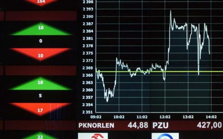 W tym roku na GPW królują spadki