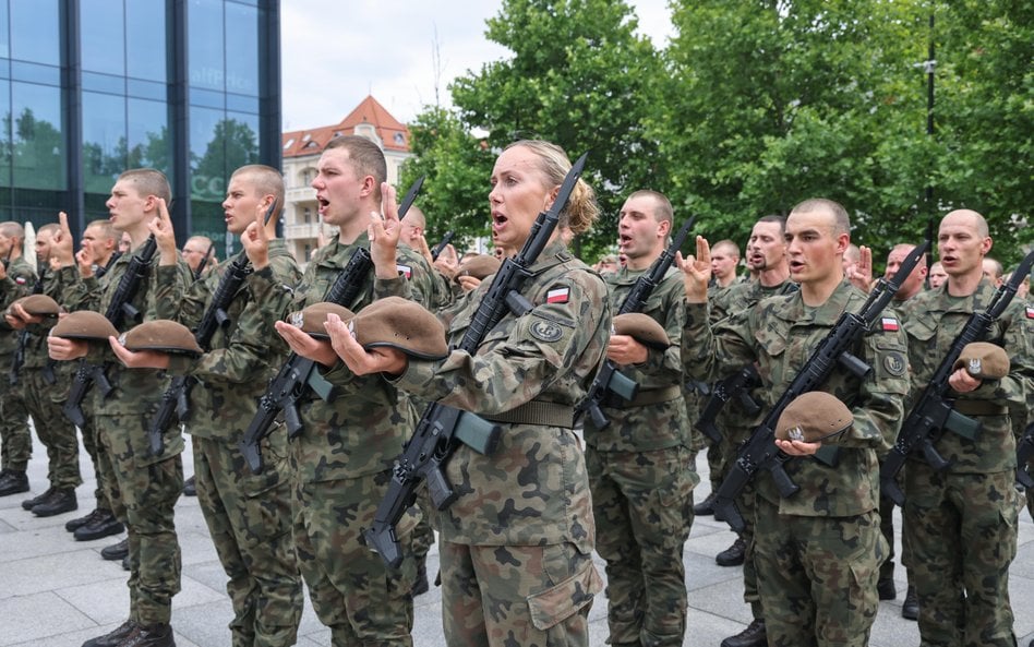 Przysięga wojskowa w Opolu