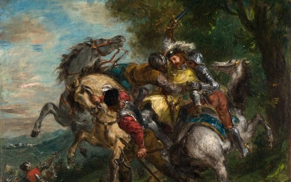 Eug?ne Delacroix, Schwytany Weislingen, 1853