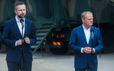 Donald Tusk i Władysław Kosiniak-Kamysz w ostatnich dniach mierzyli się z kryzysem na granicy