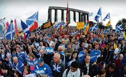 Na razie tylko co czwarty Szkot popiera niepodległość prowincji