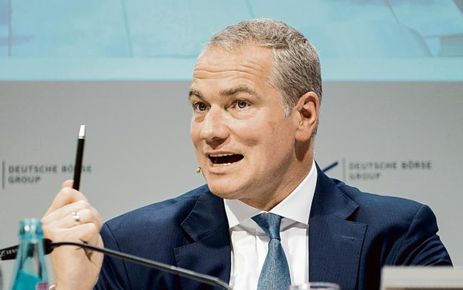 Carsten Kengeter, prezes Deutsche Boerse.