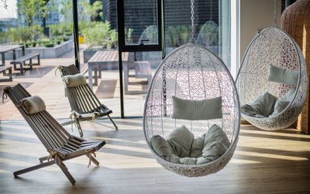 Nowe biuro Aviva - strefa wypoczynku