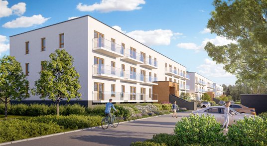 ECOBerensona – osiedle J.W. Construction na warszawskiej Białołęce. Budynki powstają w technologii m