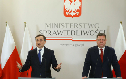 Zbigniew Ziobro i Michał Wójcik