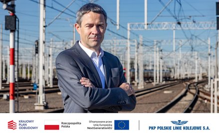 Piotr Wyborski, prezes zarządu Polskich Linii Kolejowych S.A.