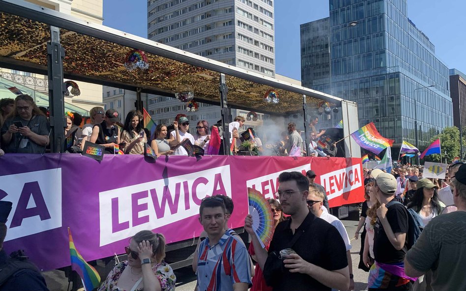 Platforma Nowej Lewicy, jednej z partii politycznych aktywnie wspierających społeczność LGBTQ+