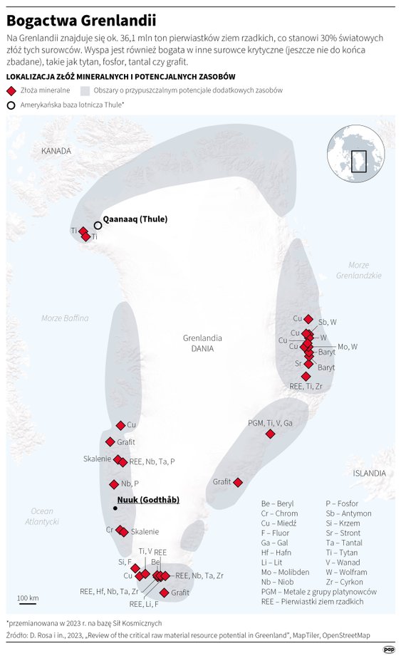 Bogactwa naturalne Grenlandii