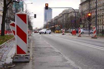 Andersa przy skrzyżowaniu z Anielewicza czeka m.in. na nowy asfalt