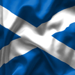 Flaga Szkocji.