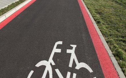 Przebudowa ścieżki rowerowej wokół lotniska w Bielsku-Białej