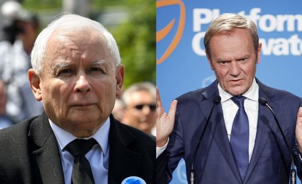 Jarosław Kaczyński i Donald Tusk