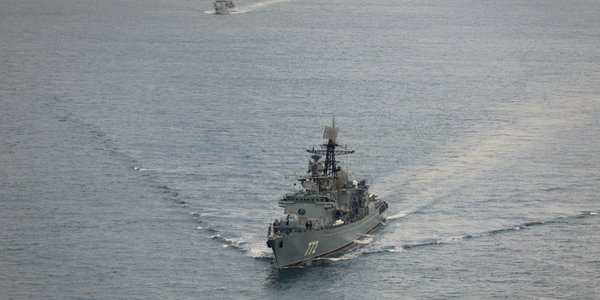 Russian frigate fired live rounds off British coast, copying China's Australian tactic