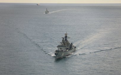 Rosyjska fregata Nieustraszymyj otworzyła ogień u wybrzeży Wielkiej Brytanii