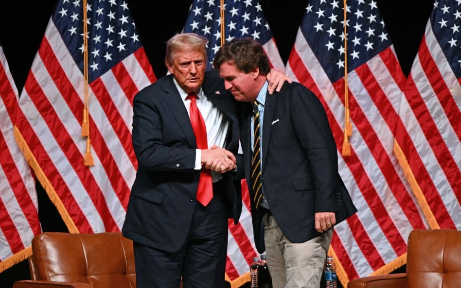 Donald Trump i Tucker Carlson