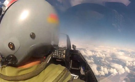 Portugalski F-16 walczy z polskim MiG-29 [WIDEO]