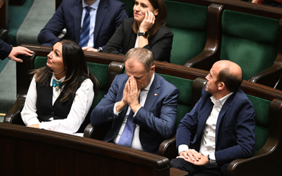 Donald Tusk w Sejmie