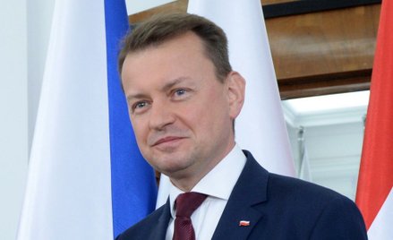 Minister spraw wewnętrznych Mariusz Błaszczak
